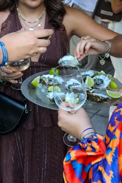 Wijn en oesters
